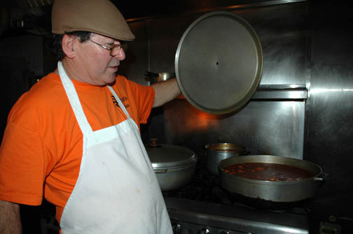 Ismael in kitchen