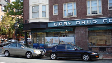 Gary Drug on Charles Street.