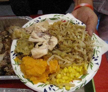 Thanksgiving dinner with a Khmer twist